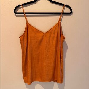 Orange Spaghetti Strap Top